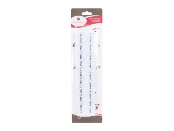 Cake Masters Buchstaben-Ausstecher Set Kunststoff – Bild 2