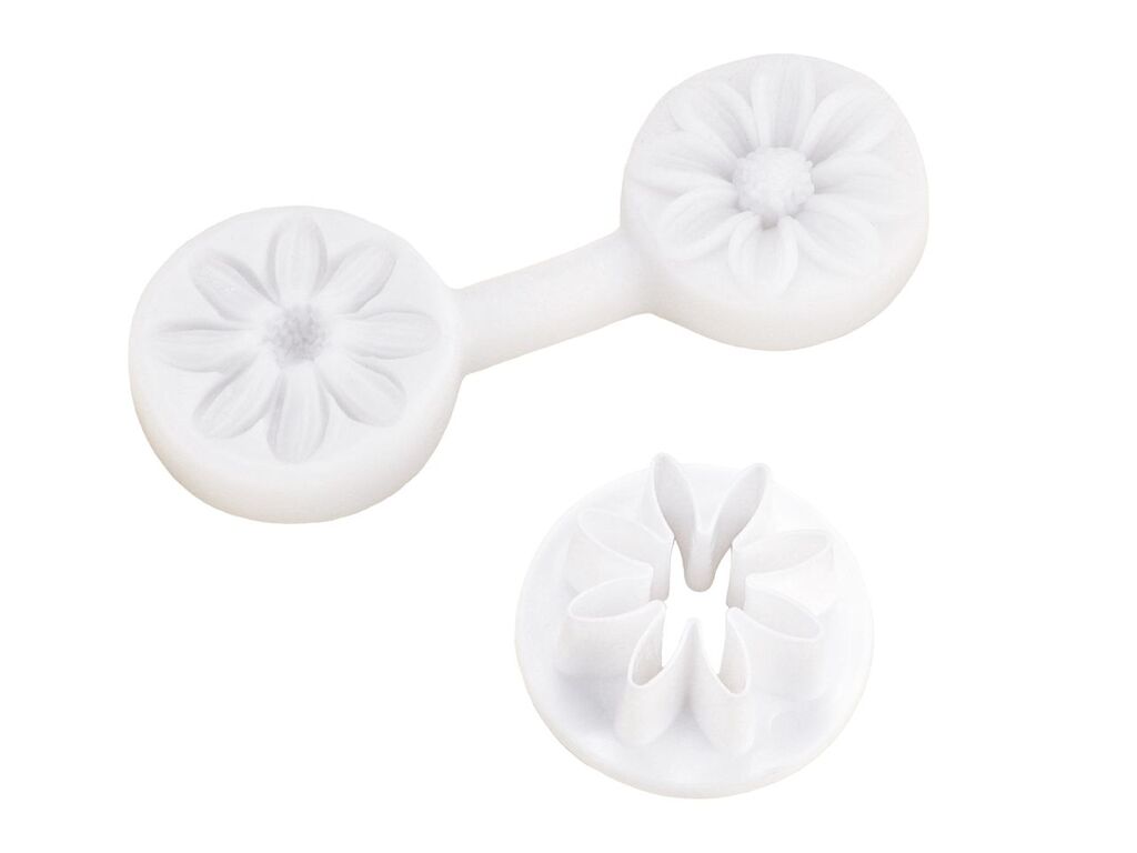 Cake Masters Silikonstempel mit Ausstecher Margerite