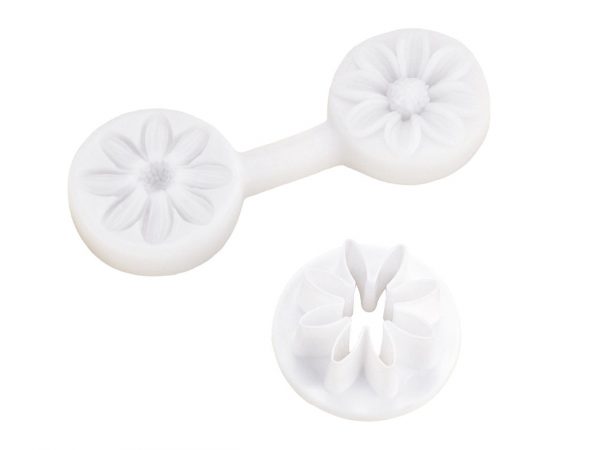 Cake Masters Silikonstempel mit Ausstecher Margerite