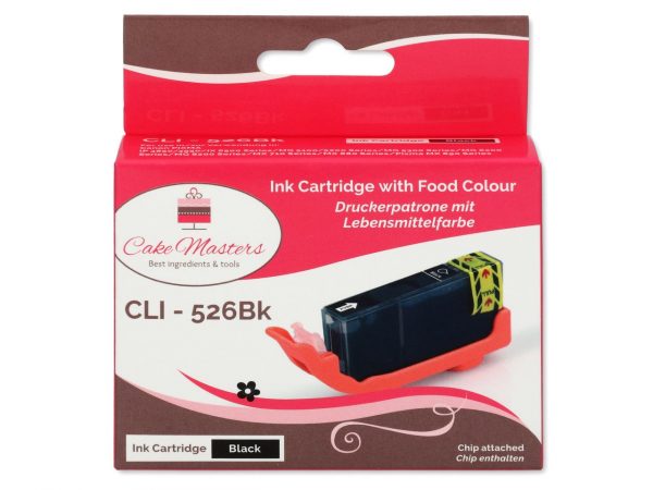 Cake Masters Patrone schwarz schmal CLI-526Bk – Bild 2