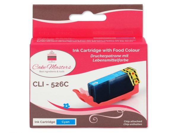 Cake Masters Patrone cyan CLI-526C – Bild 2