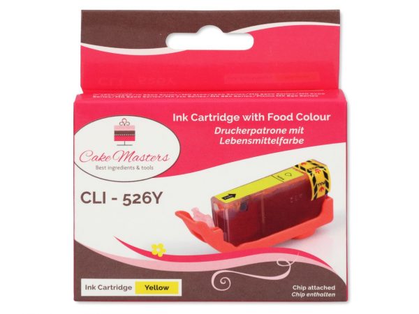 Cake Masters Patrone gelb CLI-526Y – Bild 2
