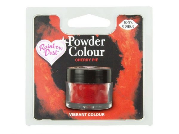 Rainbow Dust Puderfarbe Cherry Pie - Red 2,5g – Bild 2