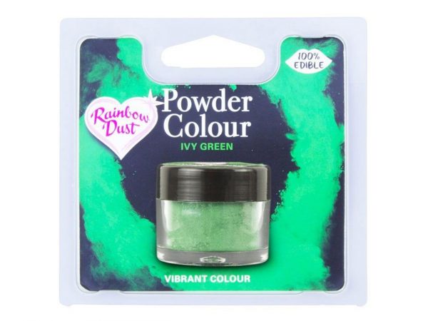 Rainbow Dust Puderfarbe Ivy Green 3g – Bild 2