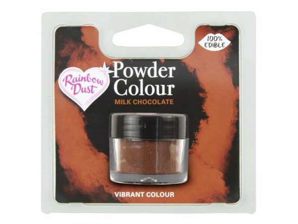 Rainbow Dust Puderfarbe Milk Chocolate - Brown 2g – Bild 2