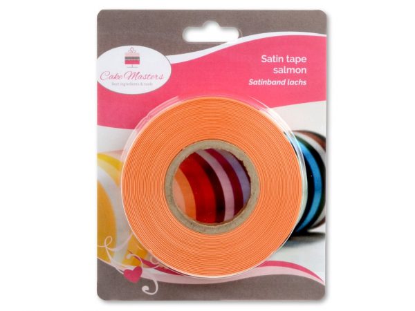 Cake Masters Satinband lachs 14mm, 30 Meter – Bild 2
