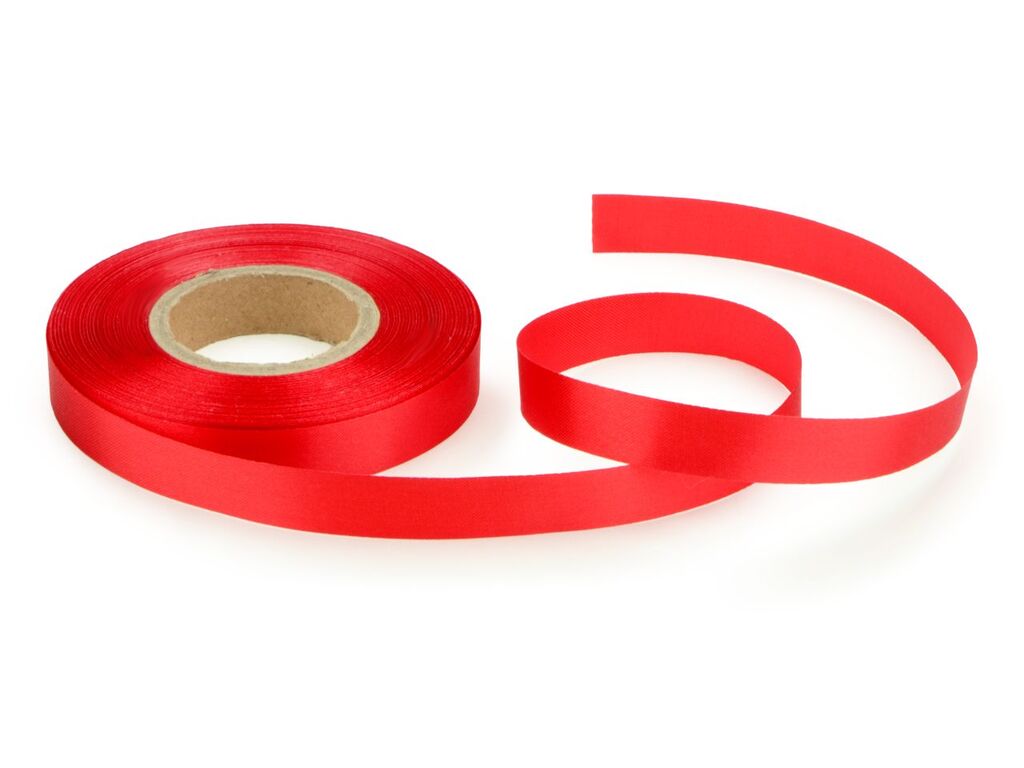 Cake Masters Satinband korallenrot 14mm, 30 Meter