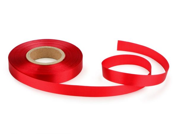 Cake Masters Satinband rot 14mm, 30 Meter GREENLINE