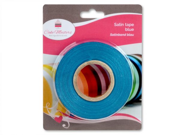 Cake Masters Satinband blau 14mm, 30 Meter – Bild 2