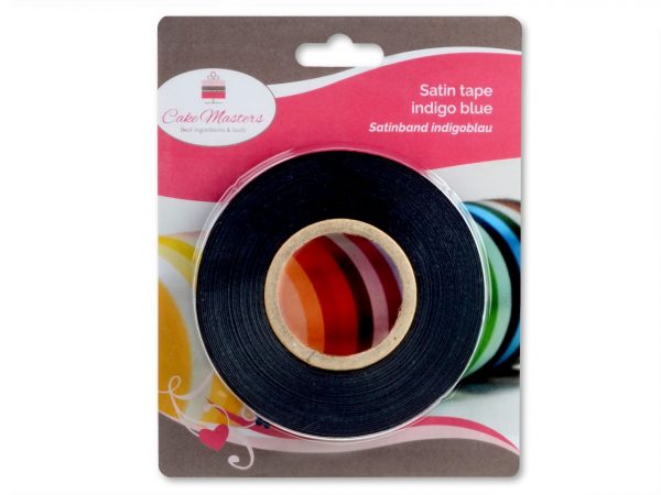 Cake Masters Satinband indigoblau 14mm, 30 Meter – Bild 2