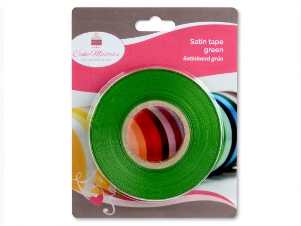 Cake Masters Satinband grün 14mm, 30 Meter – Bild 2