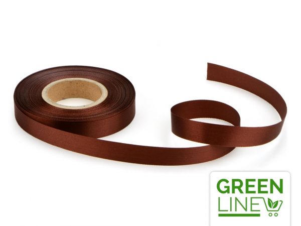Cake Masters Satinband braun 14mm, 30 Meter GREENLINE – Bild 2