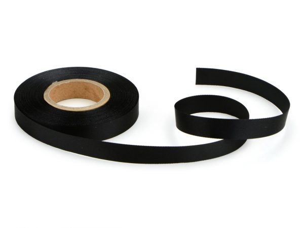 Cake Masters Satinband schwarz 14mm, 30 Meter GREENLINE