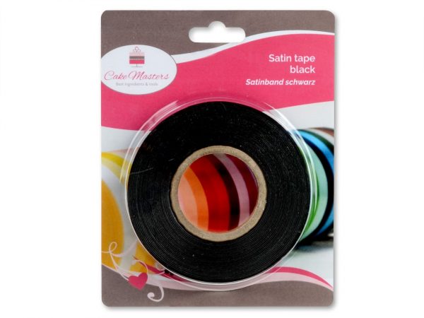 Cake Masters Satinband schwarz 14mm, 30 Meter – Bild 2