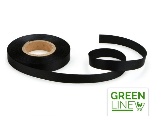 Cake Masters Satinband schwarz 14mm, 30 Meter GREENLINE – Bild 2