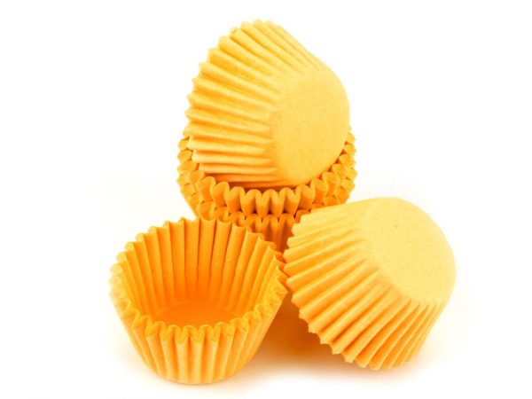 Cake Masters Pralinenkapseln 25mm gelb 100 Stück
