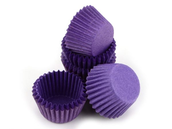 Cake Masters Pralinenkapseln 25mm violett 100 Stück
