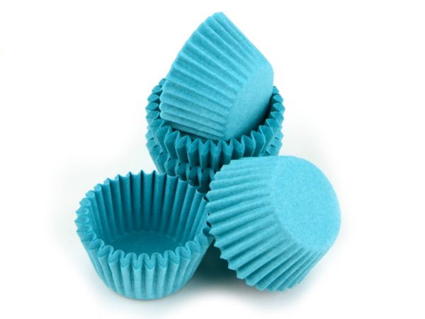 Cake Masters Pralinenkapseln 25mm türkis 100 Stück