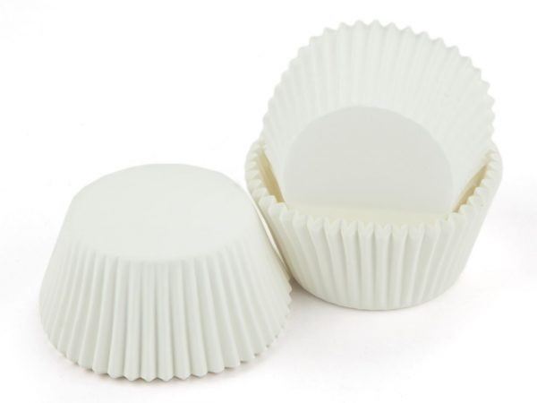 Cake Masters Muffinkapseln 50mm weiß 60 Stück