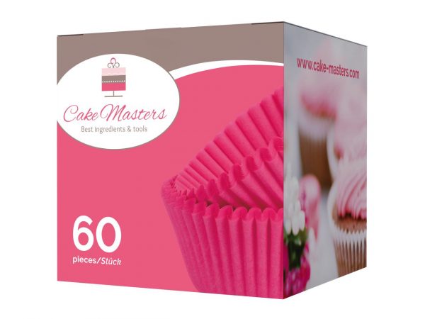 Cake Masters Muffinkapseln 50mm pink 60 Stück – Bild 2