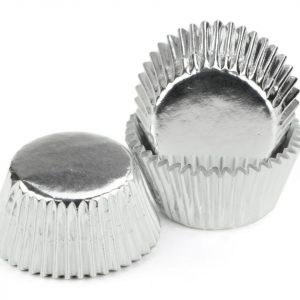 Cake Masters Muffinkapseln 50mm Alu silber 60 Stück