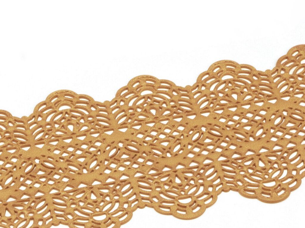 Cake Masters Spitzendekor Dentelle gold