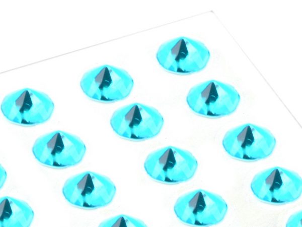 Cake Masters Essbare Diamanten aus Gelee türkis 20 Stück