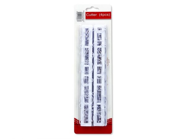 Cake Masters Buchstaben-Ausstecher Set Funky Kunststoff – Bild 2