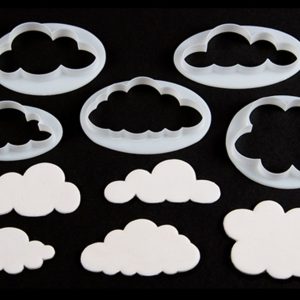 FMM Ausstecherset Wolken 5er