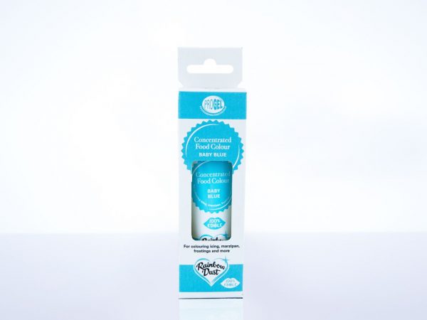 Rainbow Dust Lebensmittelfarbe ProGel Baby Blue 25g – Bild 2