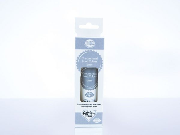 Rainbow Dust Lebensmittelfarbe ProGel Grey 25g – Bild 2