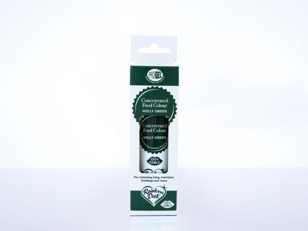 Rainbow Dust Lebensmittelfarbe ProGel Holly Green 25g – Bild 2