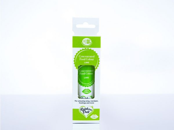 Rainbow Dust Lebensmittelfarbe ProGel Lime Green 25g – Bild 2