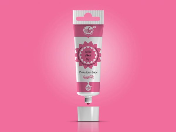 Rainbow Dust Lebensmittelfarbe ProGel Pink 25g