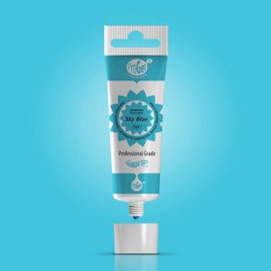 Rainbow Dust Lebensmittelfarbe ProGel Sky Blue 25g