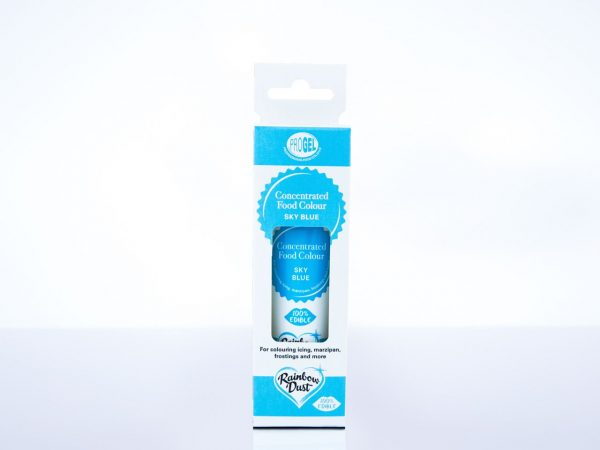 Rainbow Dust Lebensmittelfarbe ProGel Sky Blue 25g – Bild 2