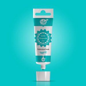 Rainbow Dust Lebensmittelfarbe ProGel Turquoise 25g