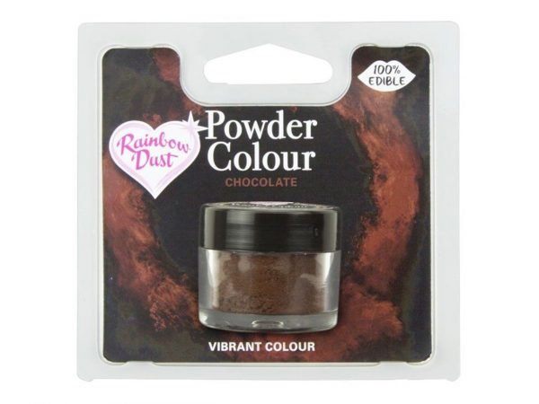 Rainbow Dust Puderfarbe Brown - Chocolate 2g – Bild 3
