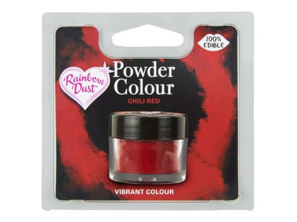 Rainbow Dust Puderfarbe Chili Red 2g – Bild 2