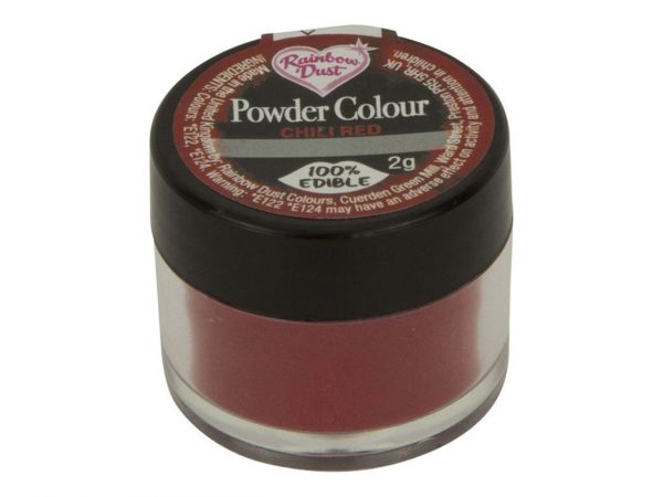 Rainbow Dust Puderfarbe Chili Red 2g – Bild 3