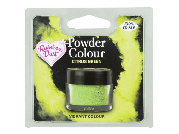 Rainbow Dust Puderfarbe Citrus Green 4g – Bild 2