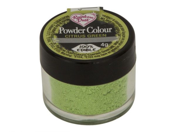 Rainbow Dust Puderfarbe Citrus Green 4g – Bild 3