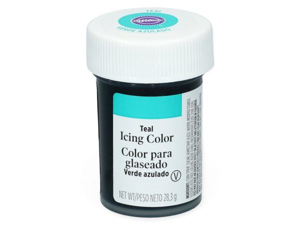 Wilton Lebensmittelfarbe Gel Teal, 28g – Bild 2