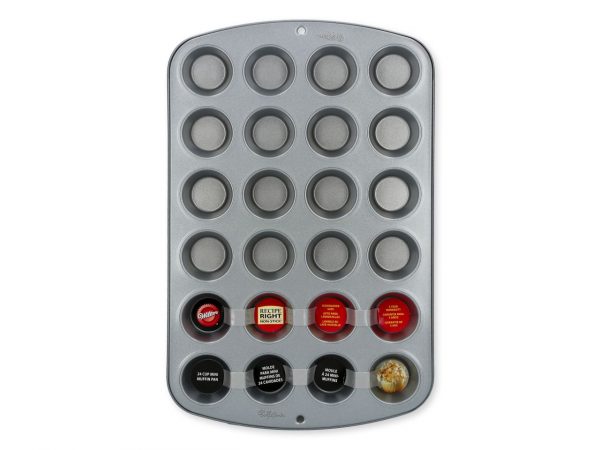 Wilton 24er Cup Mini Muffin Pan – Bild 2