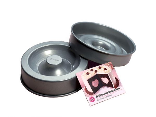 Wilton Herz Heart Cake Pan Set