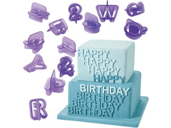 Wilton Alphabet-Number Cut-Outs Set, 40er