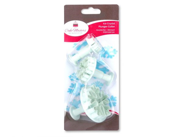 Cake Masters Ausstecher + Stempel Eiskristall 3er – Bild 2