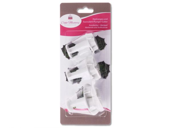 Cake Masters Ausstecher + Stempel Hortensie 3er – Bild 2