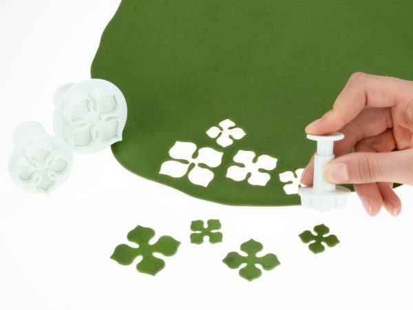 Cake Masters Ausstecher + Stempel Hortensie 3er – Bild 3