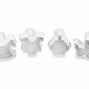 Cake Masters Ausstecher + Stempel Baby 4er